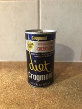 Cragmont Diet Cherry Cola; Safeway Stores Inc.; Oakland, CA; steel soda pop can
