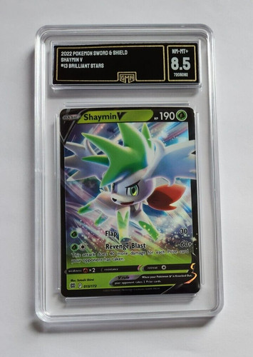 2022 POKEMON SWORD & SHIELD SHAYMIN V #13 BRILLIANT STARS