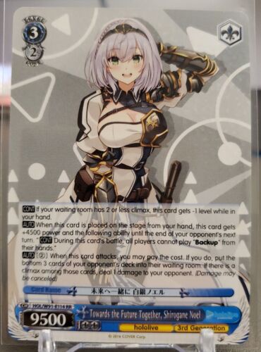 Weiss Schwarz, Hololive, Towards the Future Shirogane Noel - HOL/W91-E114 RR - Picture 1 of 2