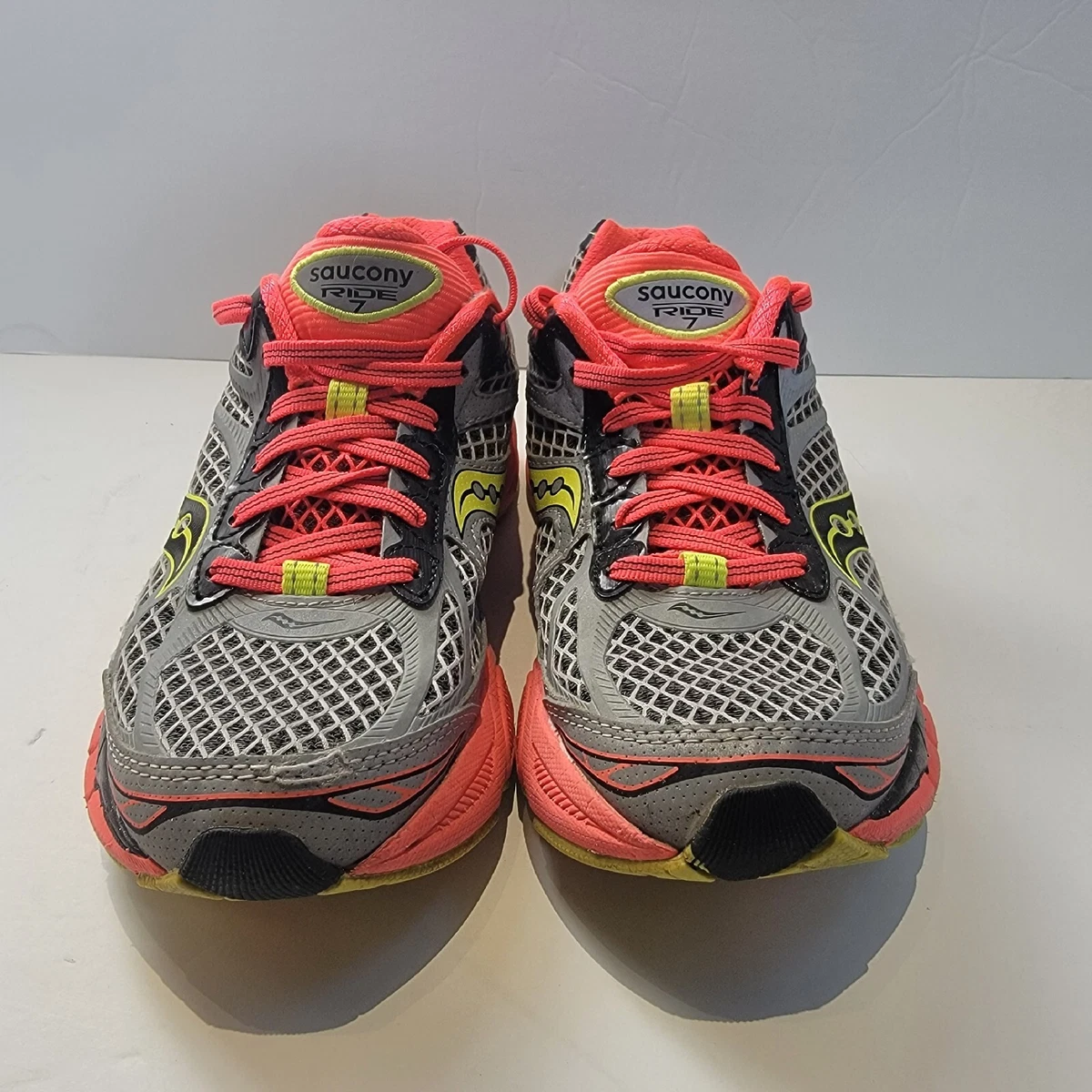 Saucony Ride 7 Viziglo Reflective Running Shoes Women s Size 8