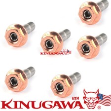 Turbo Stainless Kit W Egged Copper Nuts M10x1.25 For Evo Dsm Td05h Subaru Sti Turbo Stainless Kit W Egged Copper Nuts M10x1.25 For Evo Dsm Td05h Subaru Sti