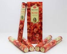 Hem Precious Rose Incense Bulk 6 x 20 Stick Box 120 Sticks, Free Shipping