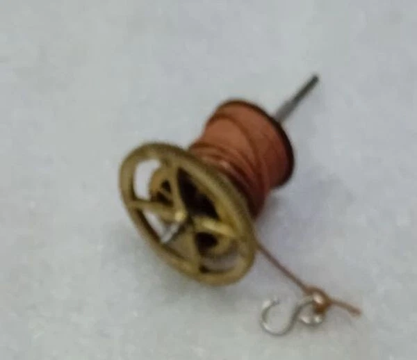 Clé Manivelle Pour Horloge Comtoise N°10 + Corde Paraffinée 4,20m - Neuf