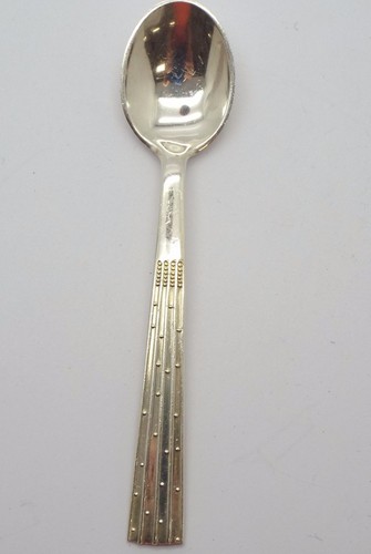 Champagne by Danish Designer Orla Vagn Mogensen Coffee or Demitasse Silver Spoon
