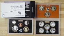 2016 Silver Proof Set U.S. Mint w BOX/COA - FREE SHIPPING!