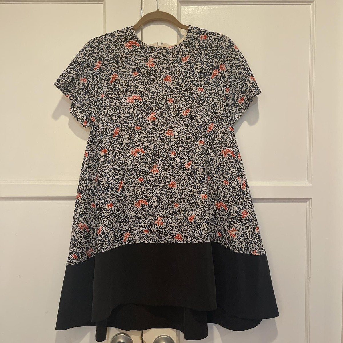 balenciaga floral mini dress Balenciaga Pink Floral Dress