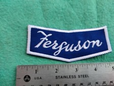 Ferguson Tractors Parts Dealer Uniform Pocket Shoulder Patch