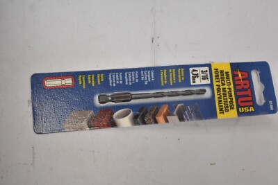 Artu Multi Purpose Rotary Carbide Tipped Drill Bit 01460 3/16'' x 3-1/2''