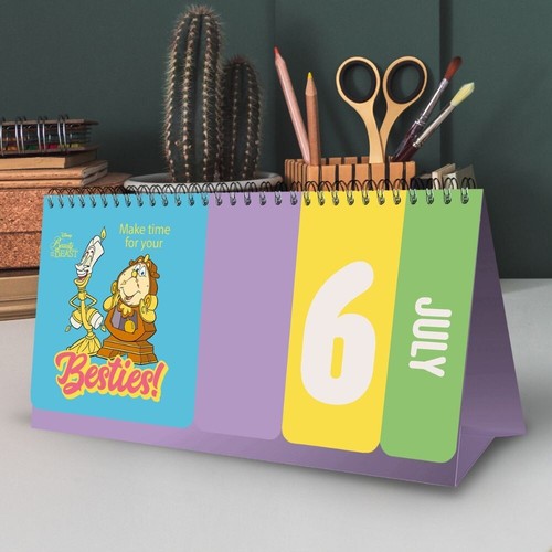 2025 Kalender Disney Day to View Ewiger Schreibtisch Kalender Offizielles Produkt - Bild 4 von 6