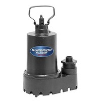 Superior Pump 91257 1/4 Hp Cast Iron Submersible Utility Pump With 25-feet Cord, on sale Superior Pump 91257 1/4 Hp Cast Iron Submersible Utility Pump With 25-feet Cord, on sale