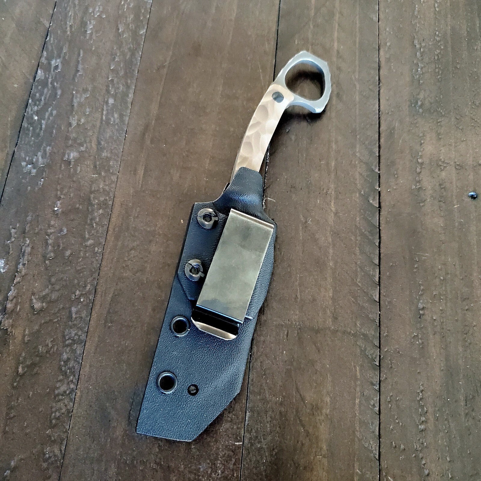 Half Face Blades HFB SHPOS Reverse edge/Rockwork on spine/ USA Navy