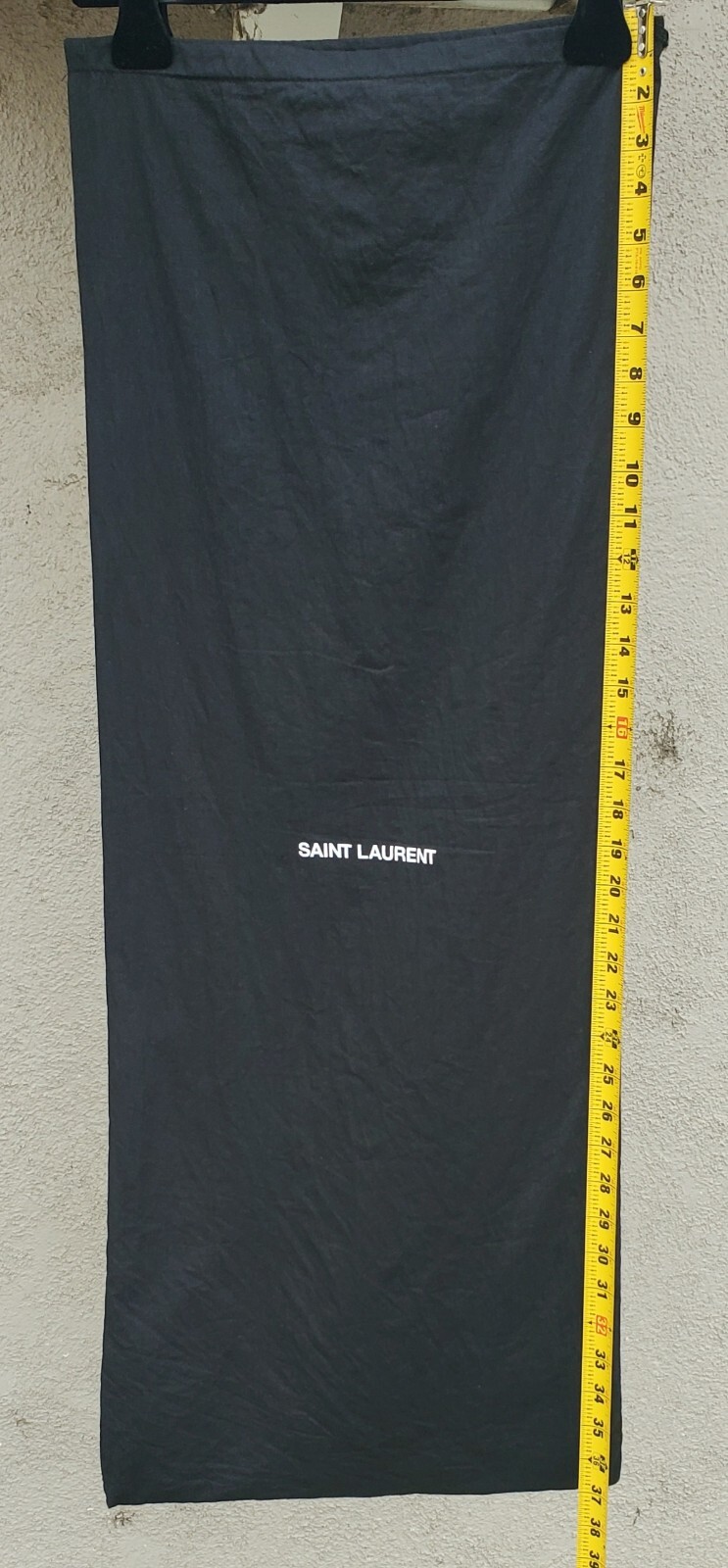 Sacchetto antipolvere in tessuto Saint Laurent ♡YSL XL con fodera bianca ~ 38"" (L) x 14 5"" (W)