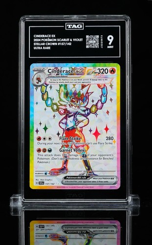 Cinderace ex graded TAG 9 for sale on eBay