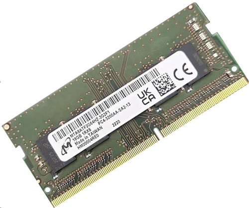 Micron 16GB 1Rx8 RAM DDR4 3200 Mhz PC4-3200AA SO DIMM kompatibel HP L67710-001