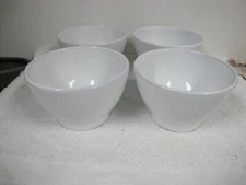 OVER AND BACK WHITE JUST BOWLS = RICER ICE CREAM SET OF 4 