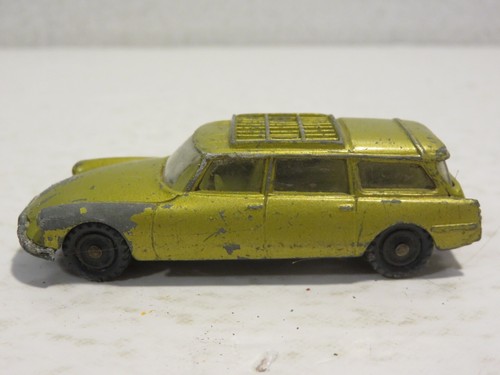 VINTAGE HUSKY CITREON SAFARI STATION WAGON ENGLAND DIECAST TOY TRUCK CAR D - Picture 2 of 7