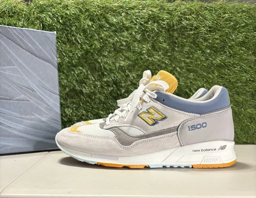 Size 8.5 - New Balance END. x 1500 Made In England Grey Heron M1500HEO