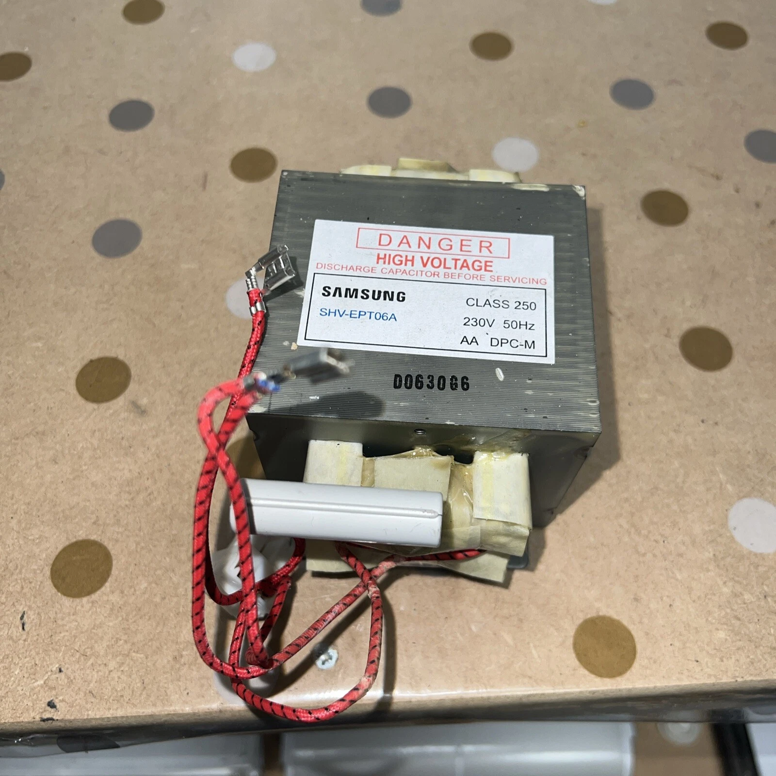 (Transfomer Fits) Samsung MS23K3513AK Microwave