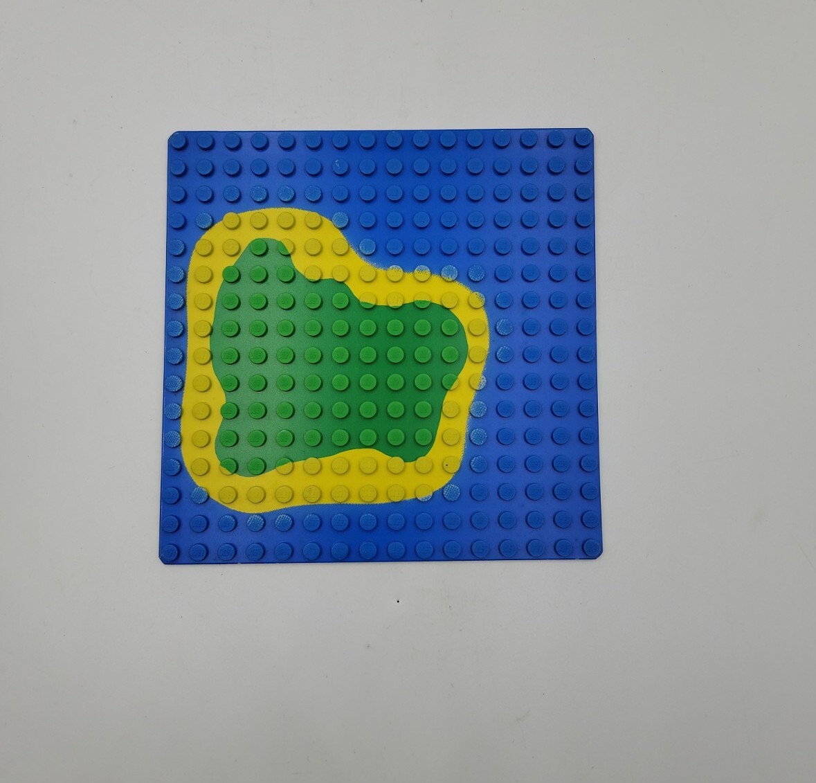 LEGO Pirates: Plate Of Base Island 16 x 16, Ref 3867p01, Set 6265