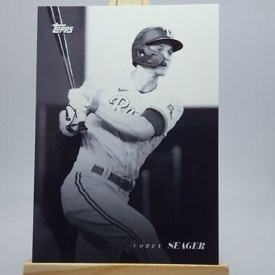Corey Seager 2022 Topps Black & White #5 Texas Rangers