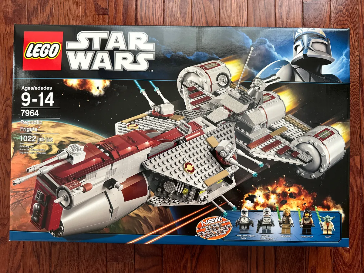 Pastor bent møbel NEW LEGO STAR WARS Republic Frigate 7964 , SEALED! 673419145893 | eBay