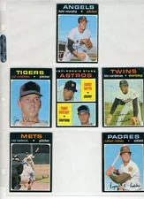1971 Topps MLB uPick (1) 400 - 449, EX to NM Hank,  Rev 6/2/2023 & Photo's