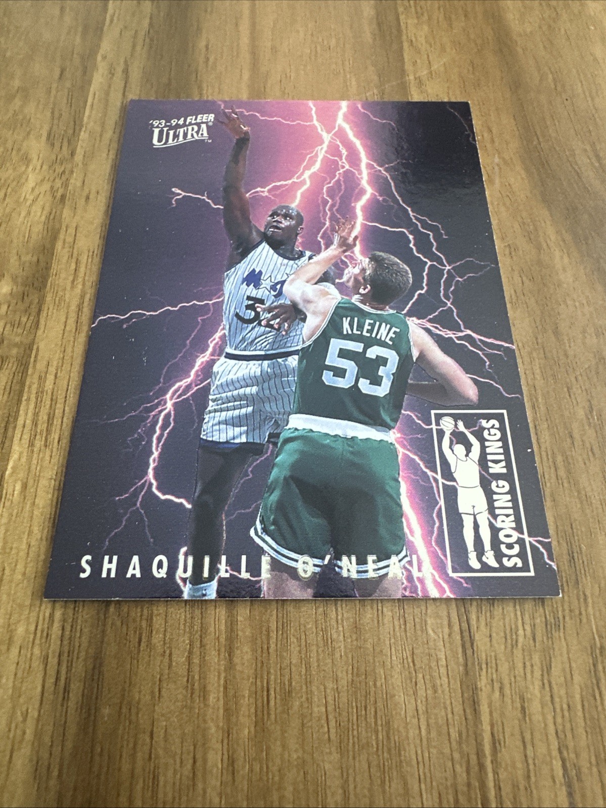 🔥 1993-94 FLEER ULTRA SHAQUILLE O'NEAL SHAQ #8 SCORING KINGS — RARE!