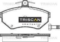 Triscan 811029010 Bremsbelagsatz FüR Scheibenbremse Bremsbelagsatz
