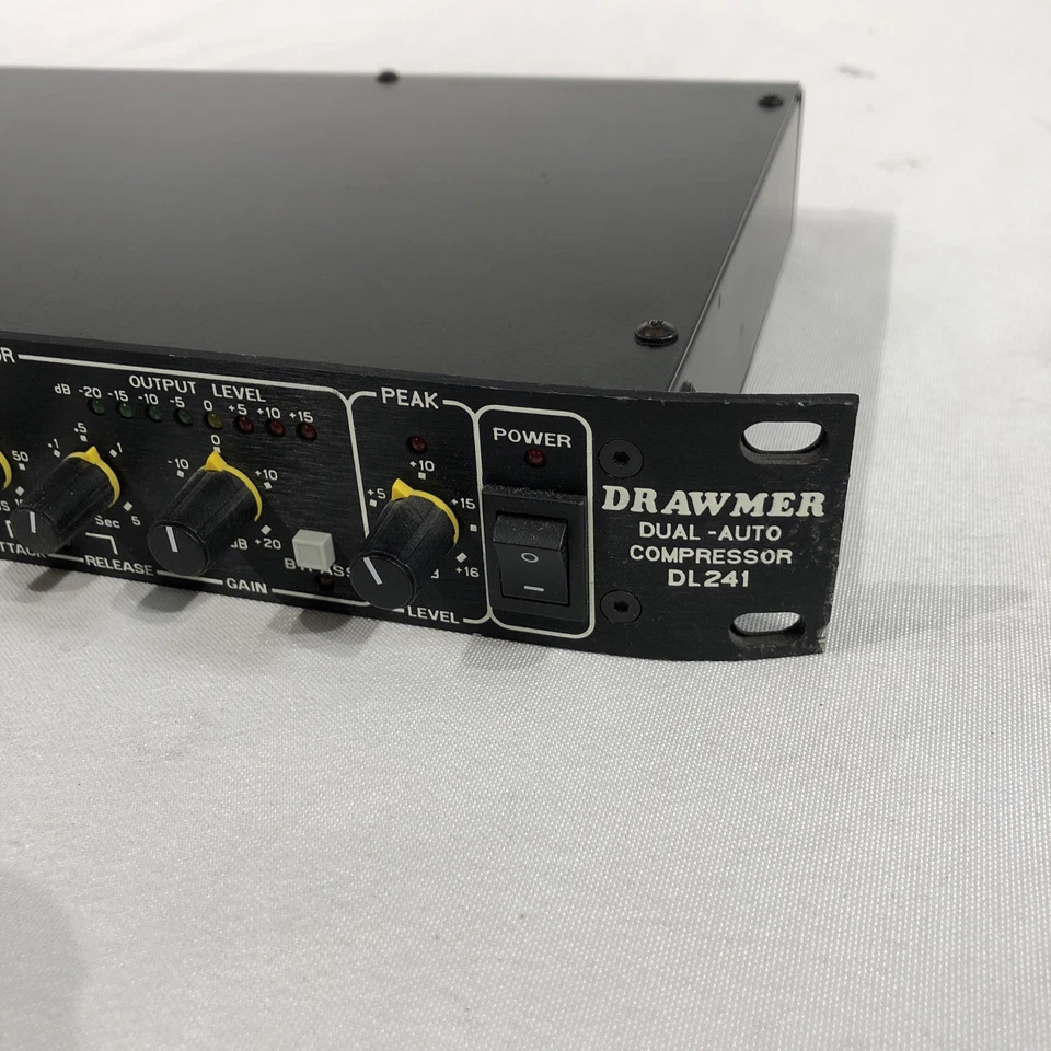 Drawmer DL-241 Dual-Auto Compressor/Limiter/Noise Gate - Image 2 of 4