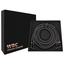 WORLDS BEST CABLES 8 Foot Ultimate - 9 AWG - Ultra-Pure OFC - Premium... 