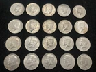 Roll of Kennedy Half Dollars 10$ Face 40% Silver 20 Coins Free Shipping