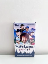 2025 Topps Bob Ross The Joy Of Baseball Happy Little Box Sealed MLB Cards Auto