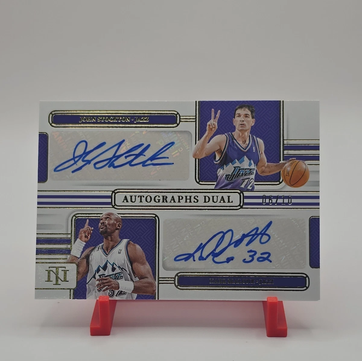 John Stockton Basketball Serial Numbered Sports Trading Cards