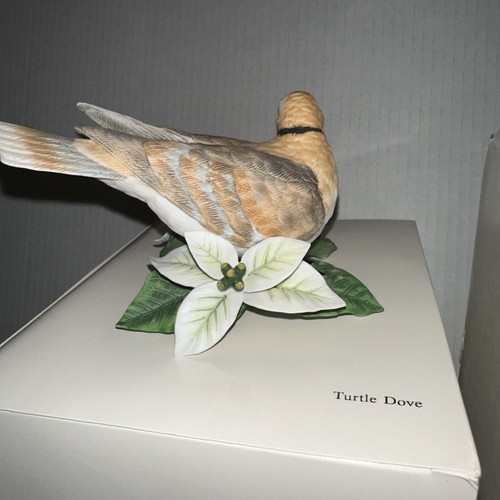 The Lenox Garden Bird Collection Fine Porcelain Turtle Dove 4.75” Length - Picture 6 of 19
