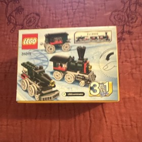 LEGO Creator Emerald Express 31015 3 in 1 Train Set 56 Pieces Ages 6-12