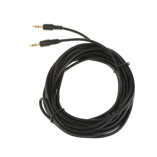 Câble Audio Stéréo Jack Aux Mâle à Mâle, 5 Mètres, 3.5mm, Pour