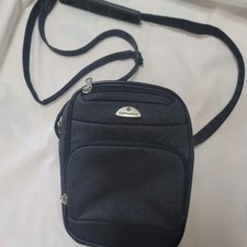 Samsonite Black Mini Crossbody Bag, Lightweight & Convenient