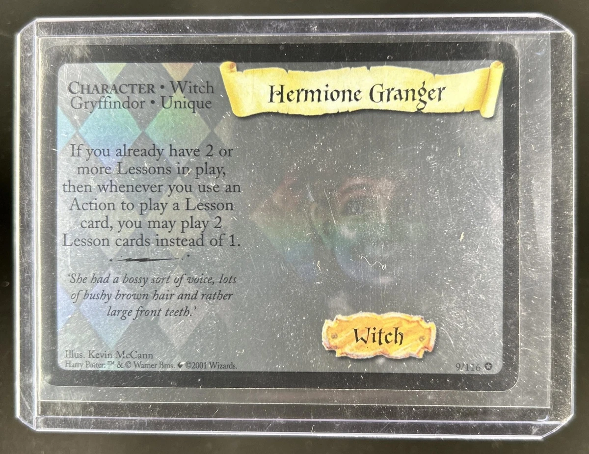 Harry Potter TCG Wizards of the Coast Individual Trading Card
