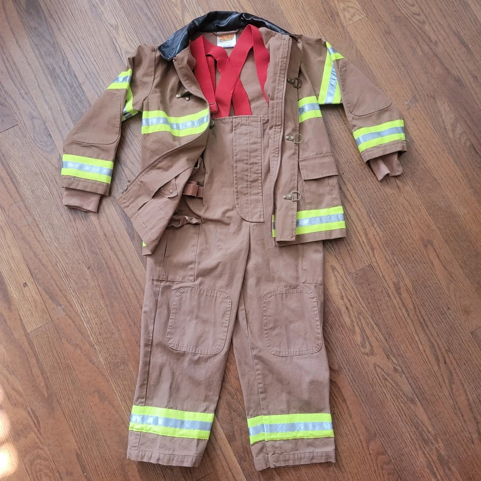 Disfraz de bombero Aeromax Jr. bronceado talla 6/8 Foto 3 de 4