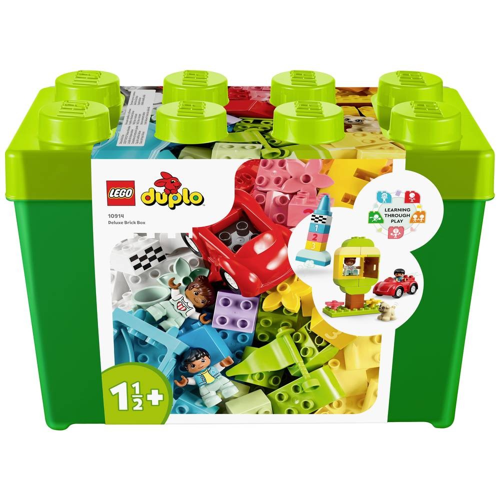 LEGO DUPLO 10914 Boîte en pierre Deluxe pour partager ses premiers souvenirs