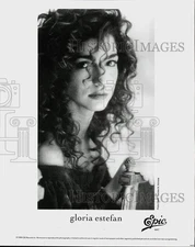 1989 Press Photo Singer Gloria Estefan - sap76794