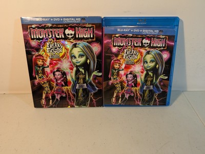 Monster High Freaky Fusion Blu-Ray DVD 25192223341