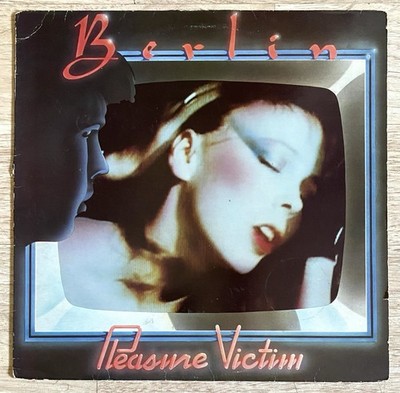 Berlin PLEASURE VICTIM LP Rare Enigma Records 1982 Vinyl G+