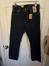 NEW With Tags Men's Levi's 501 Button Fly Regular Jeans Size 30x30