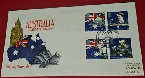 GB - 1988 -"AUSTRALIA BICENTENARY" - Mercury First Day Cover