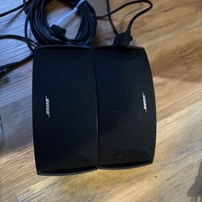 2 Bose AV3-2-1 Media Center Cinemate Series I II III Speakers w/Cable
