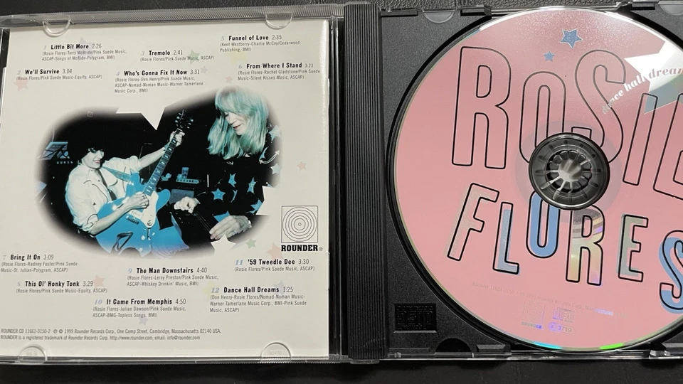Rosie Flores 💿 Dance Hall Dreams CD (1999) - Bild 2 von 3
