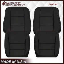 2005 2006 2007 Acura TL Driver Or Passenger Replacement Leather Seat Cover Black
