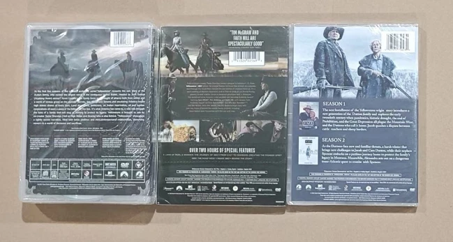 Yellowstone Collection Complete Series Seasons 1-4+5+1883+1923 Region 1 US SELL - Image 2 of 2