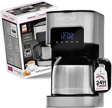 ProfiCook Kaffeeautomat PC-KA 1191 edelstahl, für ca. 1,2 Liter, Thermokanne,NEU